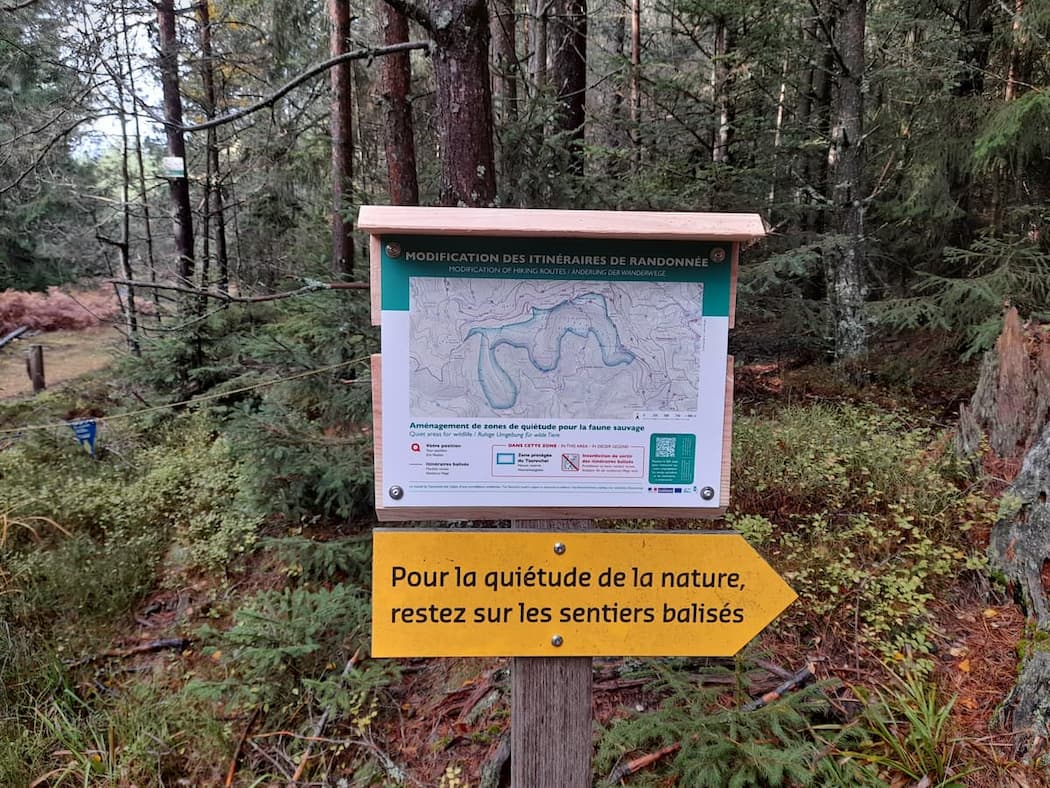 Panneau Natura 2000 Taennchel